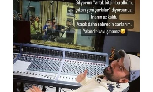TARKAN: 'YENİ ALBÜME İNANIN AZ KALDI'
